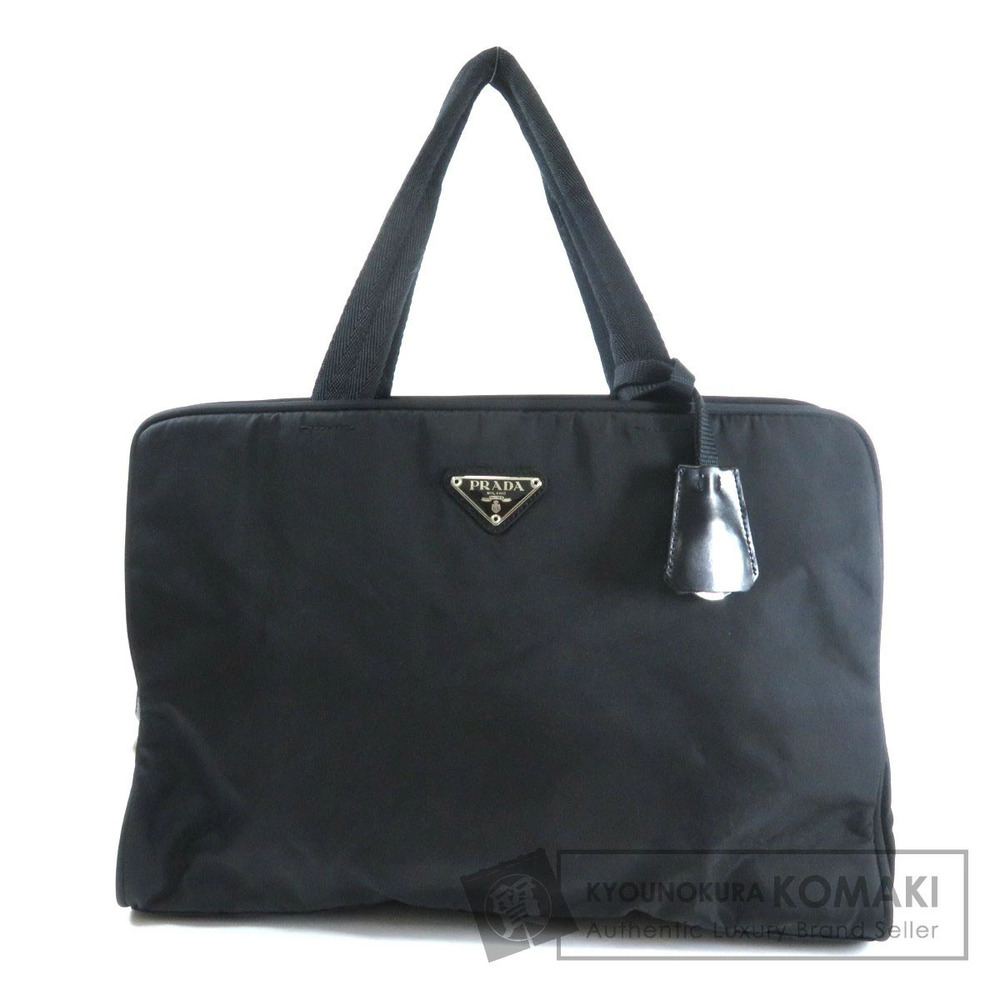 Prada Tessuto business Shoulder bag black